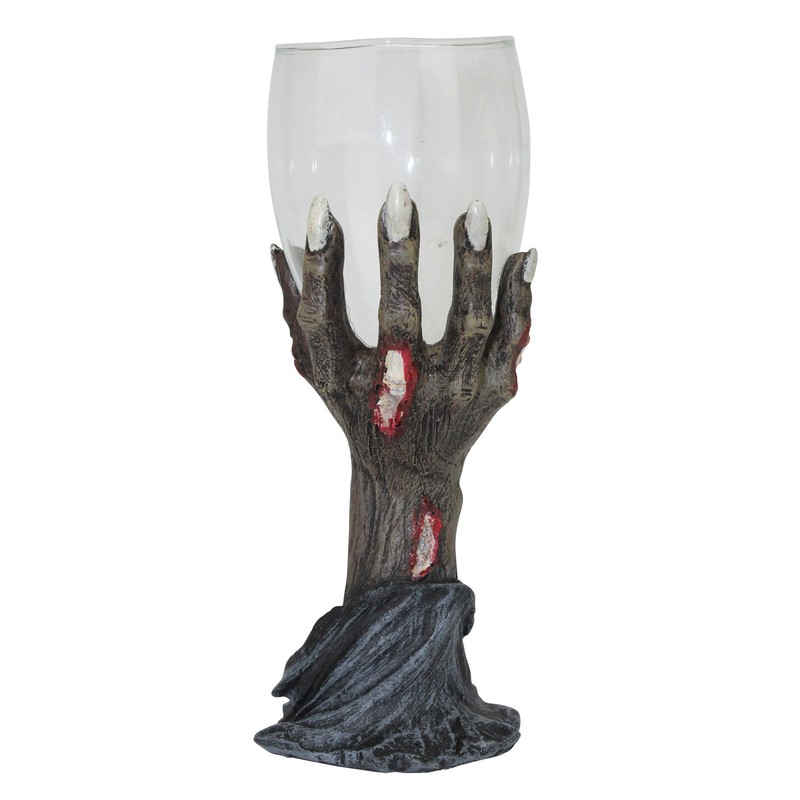 Design Toscano Toast of the Zombie Sculptural Goblet