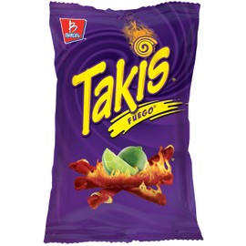 Takis, BEL00276, Fuego Rolled Tortilla Chips, 42 / Carton (00276)