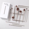 Makeup Brush Set (15 Pieces) - Includes Foundation, Powder, Concealers,