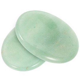 OHPHCALL Mini Thumb Stone Massage Tool Natural Anxiety Relief Stone Portable Facial Tools for