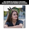 1 Piece Peacock Feather Headband, Retro Headband, Masquerade Accessories, Ele