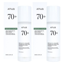 Anua 아누아 어성초 70 데일리 로션 200ml + 200ml 피부 진정 로션 Anua Tea Tree 70 Daily Lotion 200ml + 200ml Skin Soothing Lotion [Eoseongcho 70 Daily Lotion 200ml + 200ml]