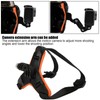 Motorcycle Helmet Front Chin Bracket Holder Fixed Strap Mount for