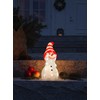 Konstsmide LED Acrylic Snowman, 32 Warm White Diodes, 24 V,