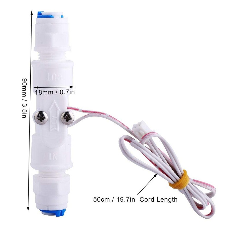 Water Flow Sensor, Water Flow Switch Healthy Precise Water Flow