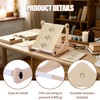 Exsulity Adjustable Embroidery Table Stand, Wood Embroidery Hoop Holder