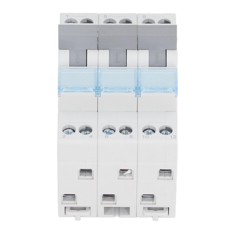 Dual Power Manual Transfer Switch 3P Interlock Circuit Breaker 400VAC