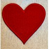 Red Heart Iron-On Embroidered Patch Playing Card Suit Poker Valentine's