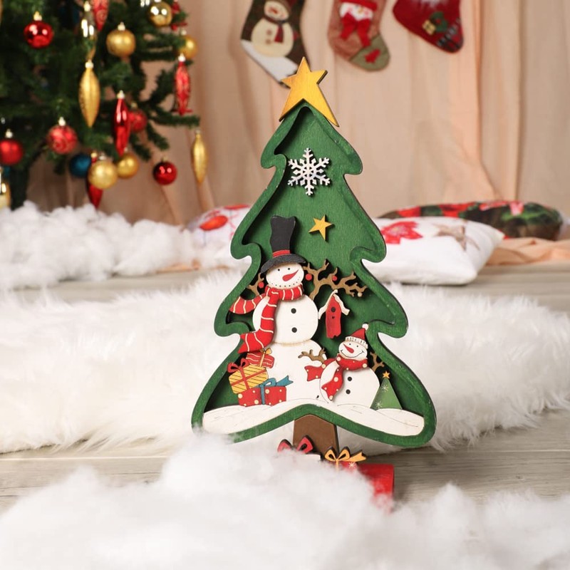 Ruolin Christmas Snow Blanket Set, 240 x 80 cm, Thickened