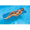 74-Inch Sofskin Rippled Blue Floating Swimming Pool Mattress