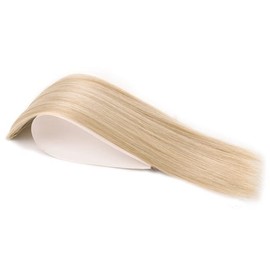 20cm Thick Straight Hairpieces Adding Extra Hair Volume Clip in Hair Extensions for Short Hair Invisible Fluffy Hair Pieces Hair Pad Extensions Hair Topper for Women with Thinning Hair