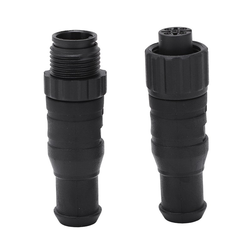 2PCS Marine for NMEA 2000 Terminators M12 Male Female 5