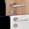 Alpertec Moscow AZ-L17 28020530AZ Satin Stainless Steel Door Fitting for
