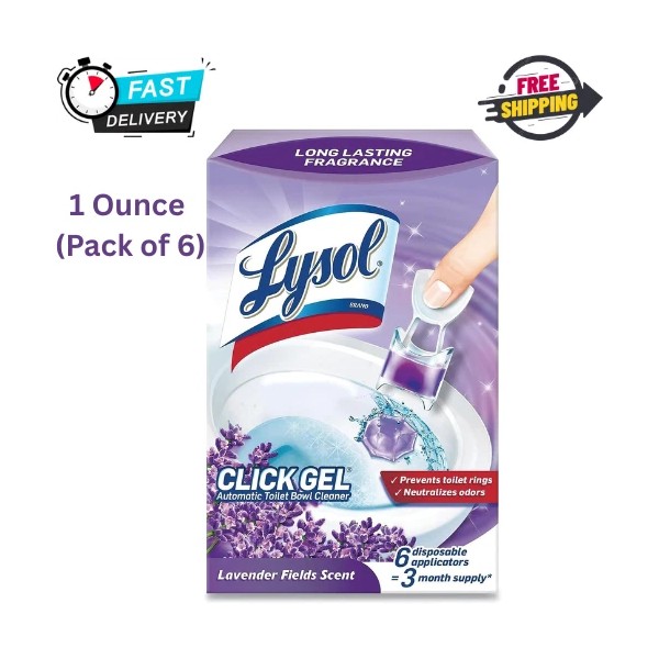 Lysol Click Gel Automatic Toilet Bowl Cleaner, Lavender Fields 6