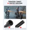 Benlari 0.75inch &1.25inch Driver Floorboard Extensions, Floorboard Spacer Extenders Compatible