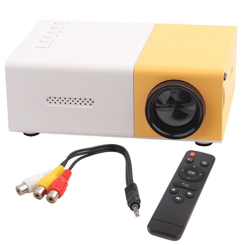 Mini Stylish Home Theater Portable LED Projector High Definition Support