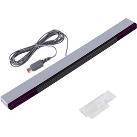Wii Sensor bar Replacement Wired Infrared IR Ray Motion Sensor Bar Compatible with Wii and Wii U Console