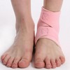 Unisex Premium 3-Color Sports Ankle Support Ankle Band Pink/L (Men)