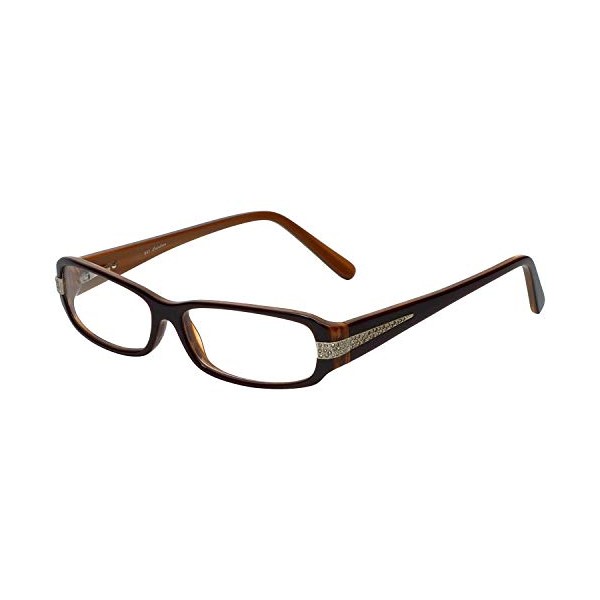 Calabria 847 Dazzles Reading Glasses w/Hard Case (Nutmeg, 1.00)