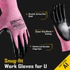 COOLJOB 20 Pairs Nitrile Dipped Rubber Coated Safety Work Gloves