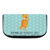 Mr. & Mrs. Panda Fox Lord Cosmetic Bag, turquoise, Hand