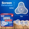 Urinal Screen Deodorizer (12 Pack) with Urinal Cakes Ocean Breeze