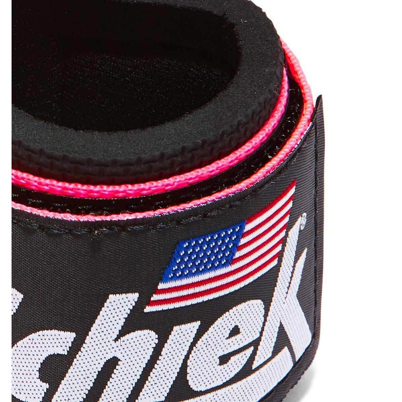 Schiek Sports Model 1000-DLS Deluxe Dowel Lifting Straps - Black