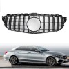 GTR Style Front Bumper Grill Grille for Mercedes W205 C250