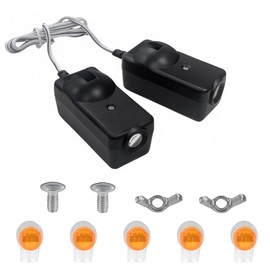 QSDIYRF Garage Door Sensor 41A5034 Safety Sensor Kit,Compatible with Liftmaster Chamberlain Craftsman Garage Door Opener Replacement for Chamberlain Garage Door Sensors Made After 1997