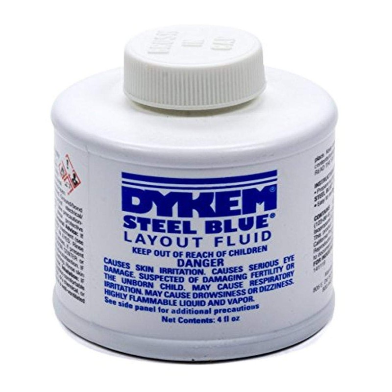 Dykem Layout Fluid 4oz Brush in Cap