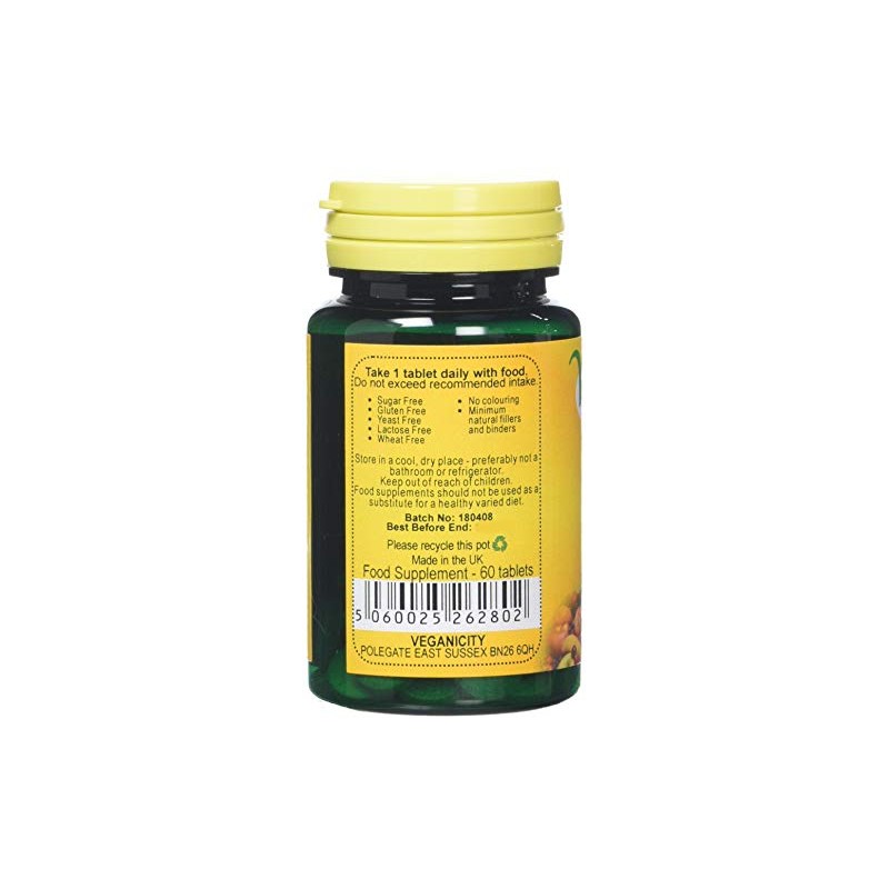 Veganicity Gotu Kola 600mg : Women's Health Herbal Supplement -