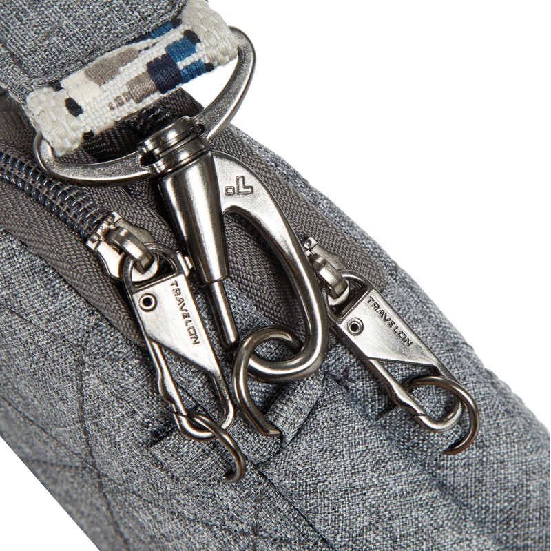 Travelon Anti-Theft Boho 2 Compartment Phone Crossbody