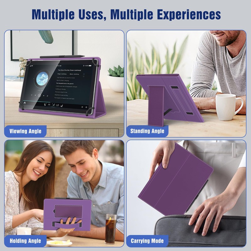 TiMOVO Universal Case for 10.1 Inch Android Tablet with Pen