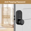GEONFINO Smart Door Lock with Knob, Keyless Entry Door Lock