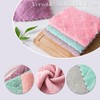 PRINKROOMY Microfiber Cleaning Cloths - Super Absorbent, Streak-Free & Lint-Free