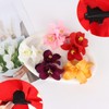 KEUKORZ 5 PCS Bohemia Flower Hair Clips Hawaiian Flower Hair