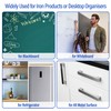 Keinlan 2Pcs Magnetic Pen Holder & Organizer for Whiteboard Fridge