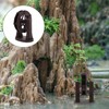 STOBAZA Miniature Water Wheel Fountain for Indoor Outdoor Use Tabletop