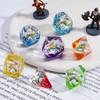 Resin D&D Dice Set, Animal Polyhedral Dice for Dungeons and