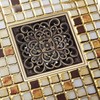 Floor Drain Antique Copper Shower Drain Kit for Home Hotel