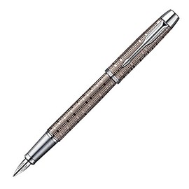 Parker IM Premium Fountain Pen with Medium Nib - Brown Shadow C.C.