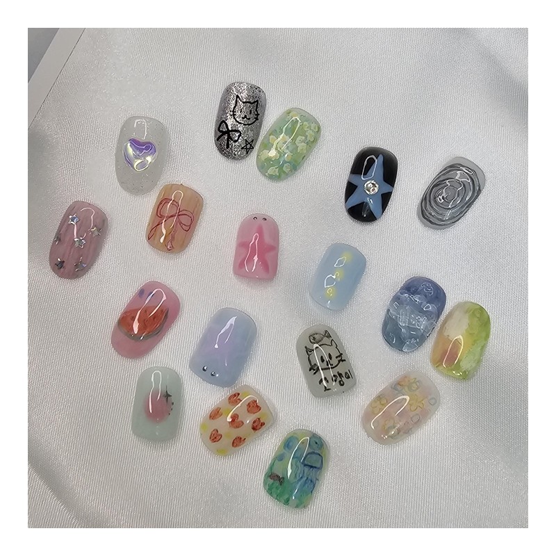 [Handmade nail tip for combining unit nails] Emily Nail -