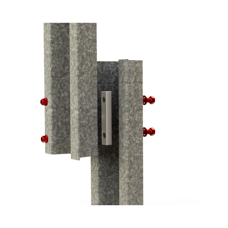 Lap Splice Breakaway for U-Channel Posts