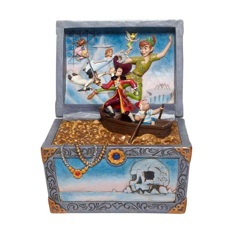 Enesco Disney Traditions by Jim Shore Peter Pan Treasure Chest