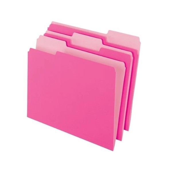 Esselte Two-tone Color File Folder - Legal - 8.5" X