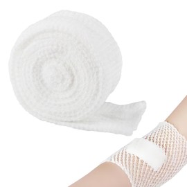 Schlauchverband,Schlauchverband Bein,Schlauchverband Arm,Netzverband,Schlauchbinde,Elastische Schlauchverband,Für Handgelenk Ellenbogen Fuß Beine Wundschutz - 2m X 3.8cm