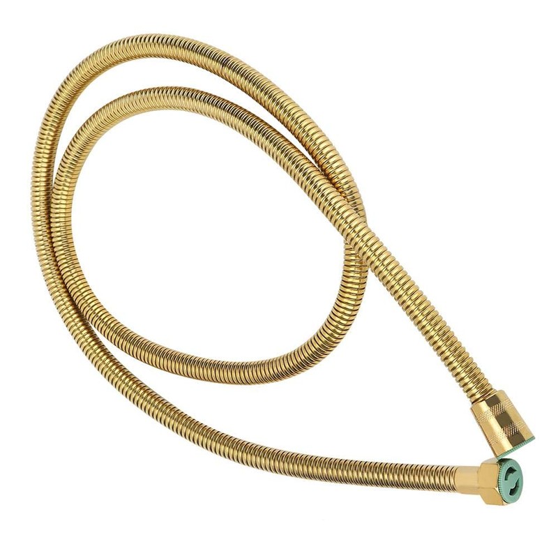 High Temperature Resistance Gold Color Multi-Functional Stainless Steel Shower Hose