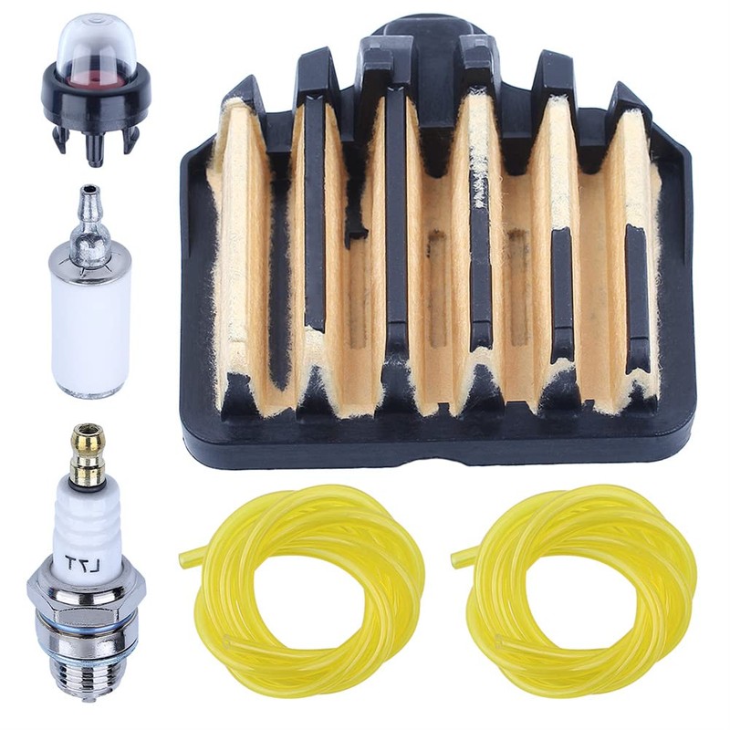Gubeter 2 x Air Fuel Filter Primer Bulb Line Hose