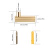 Wall Mounted Gold Clothes Hooks, Brass Coat Hooks, Decorative Wall