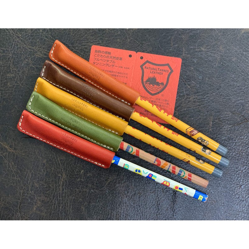 Tochigi Leather, Genuine Leather, Pen Cap, Pencil Caps, Pencil Stretcher,